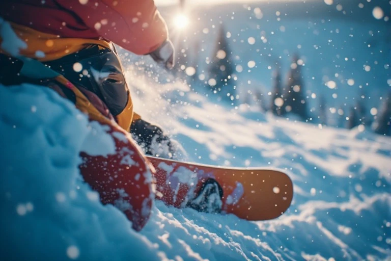 Premium Snowboarding Captions
