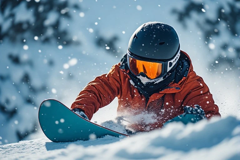 Premium Snowboarding Captions