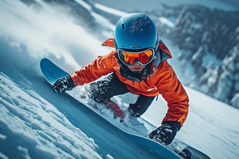 Premium Snowboarding Captions