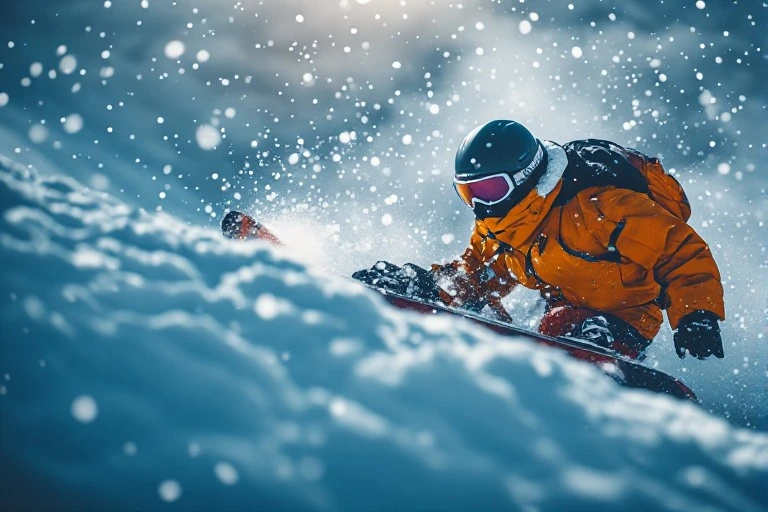 Premium Snowboarding Captions