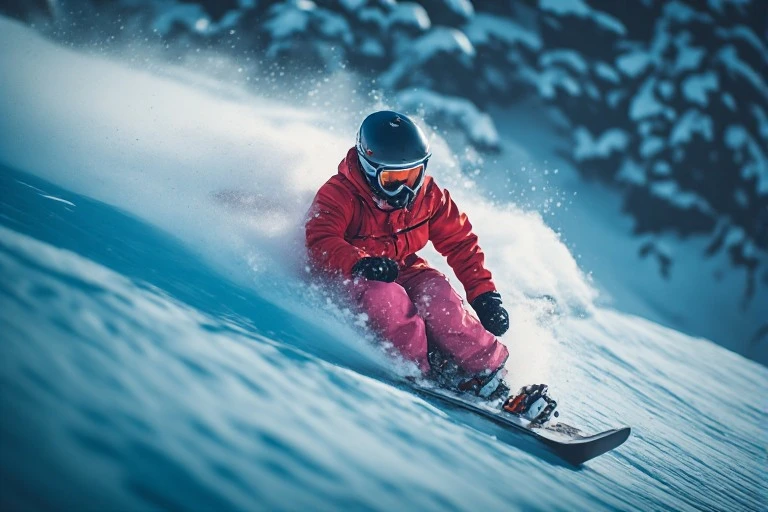 Premium Snowboarding Captions