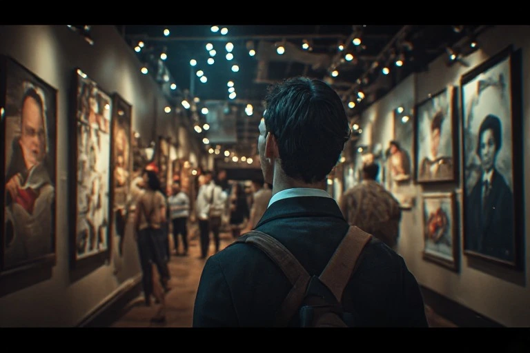 Viral Exhibition Instagram Captions