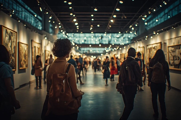 Viral Exhibition Instagram Captions