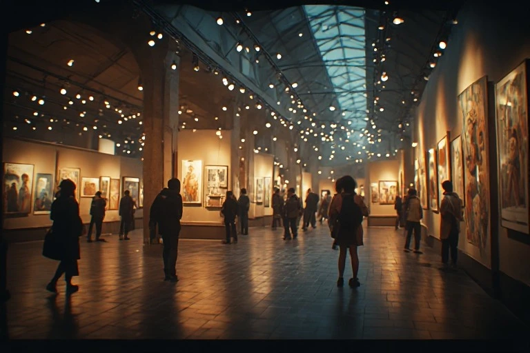 Viral Exhibition Instagram Captions
