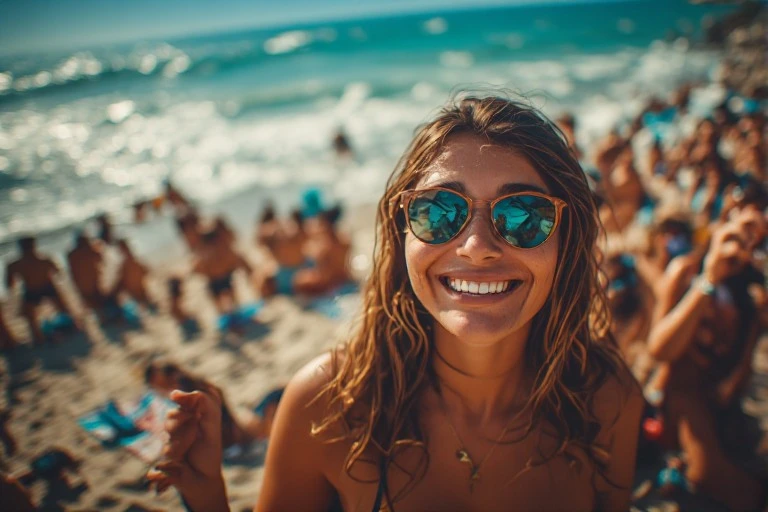 Beach Captions
